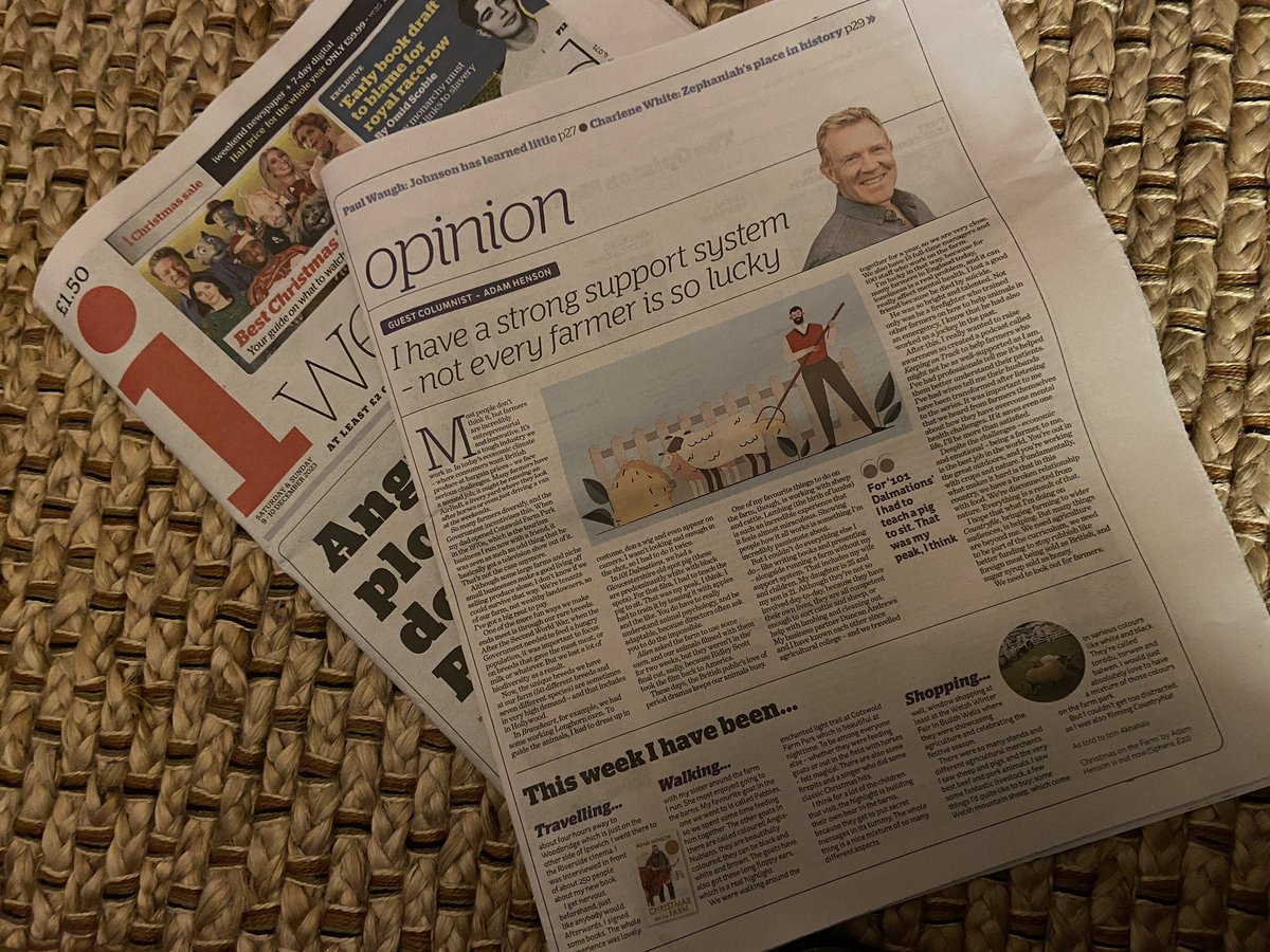 Catherine Larner (@catherinelarner) on Twitter photo Had a fabulous time interviewing <a href="/AdamHenson/">Adam Henson</a> <a href="/_theriverside/">The Riverside</a> so it was great to see he enjoyed his visit to #Woodbridge #Suffolk too - a lovely mention in <a href="/theipaper/">The i Paper</a> today. Had a fabulous time interviewing <a href="/AdamHenson/">Adam Henson</a> <a href="/_theriverside/">The Riverside</a> so it was great to see he enjoyed his visit to #Woodbridge #Suffolk too - a lovely mention in <a href="/theipaper/">The i Paper</a> today.