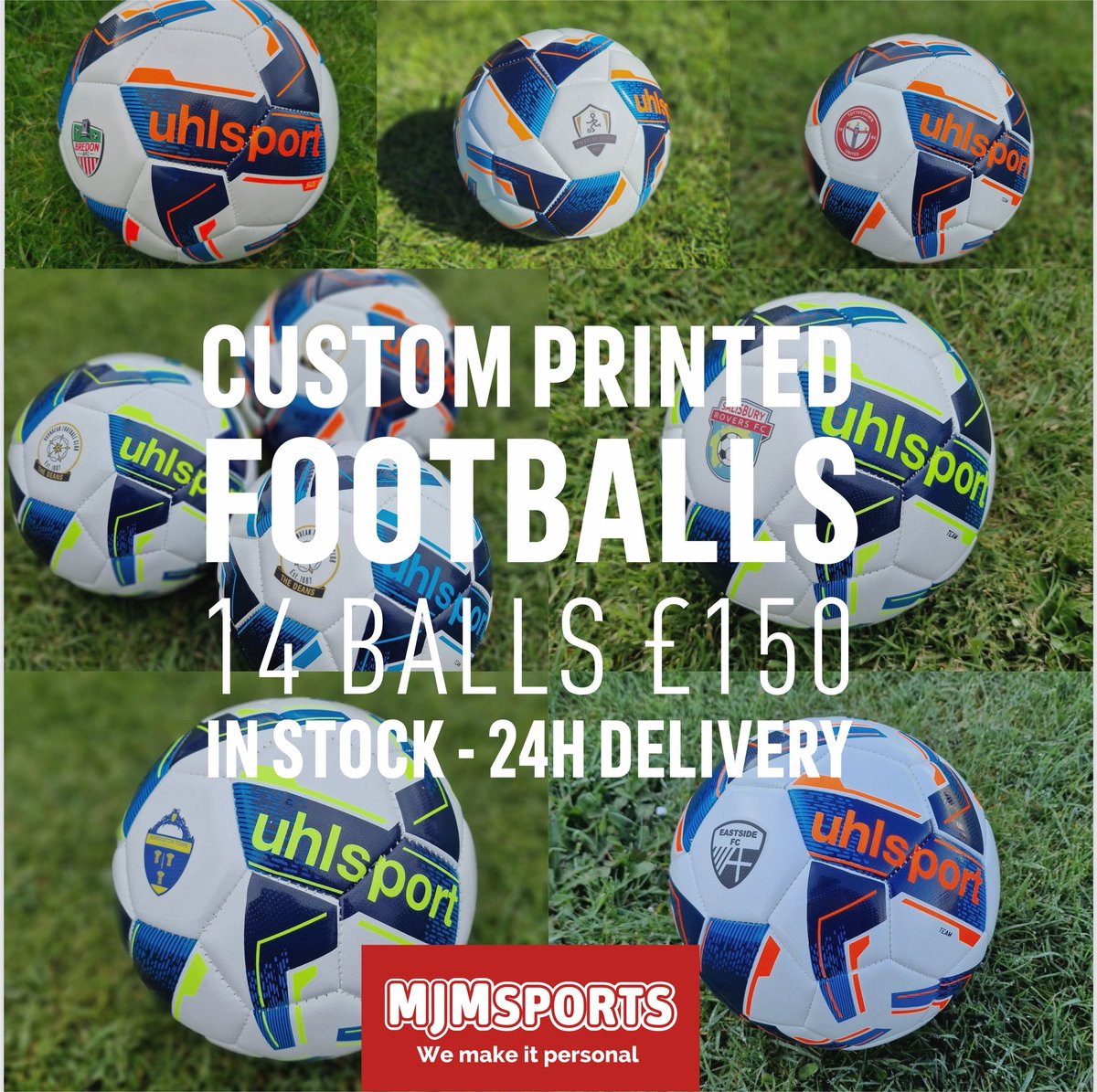 Taking orders for our custom printed #footballs 

Order now for delivery Tuesday ⚽️🔥

Link in bio