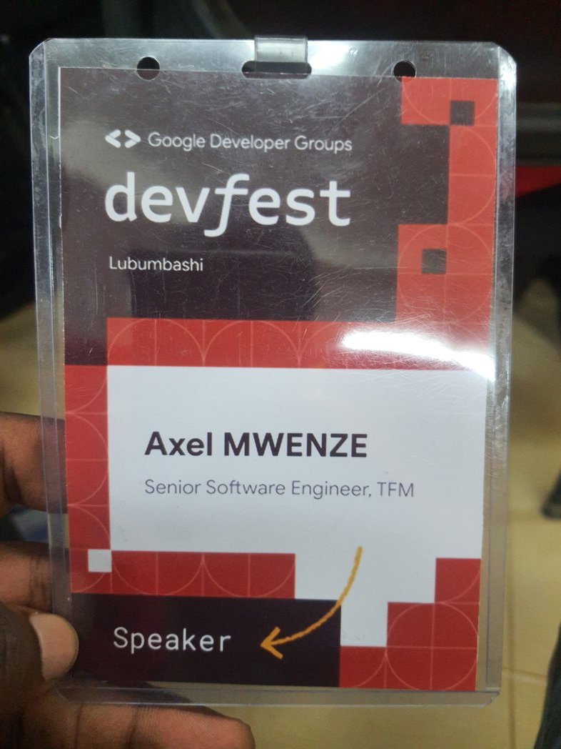 MwenzeAxel's tweet photo. I am happy to attend the devfest🔥🔥 @gdg_lubumbashi  #DevFest2023 https://t.co/CzNTV5bsxM