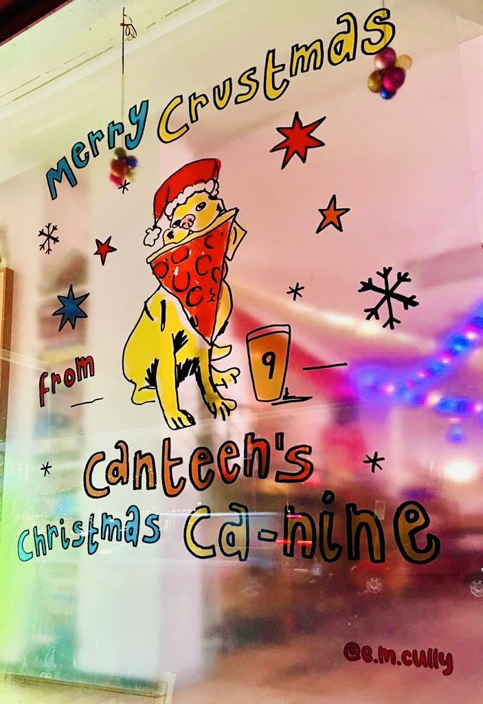 Day 9 of our Christmas Living Advent Calendar comes from the lovely crew @canteenleeds who are collecting dog food and treats for the Leeds Dog Trust 🐶🧡 #chapelallerton #community #christmas