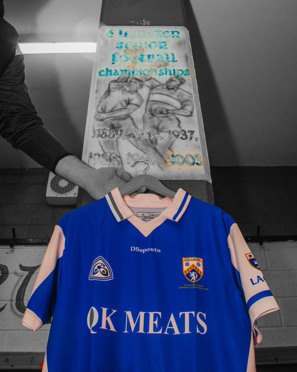 GO RETRO 💾

Our retro Laois jersey Pictured in our home ground, paying tribute to that special day 🔵⚪

Check them out on our website👉 dssports.ie/products/laois…

#dssports #dssportswear #county #gaa #jersey #gaelicfootball #retro #retrojersey