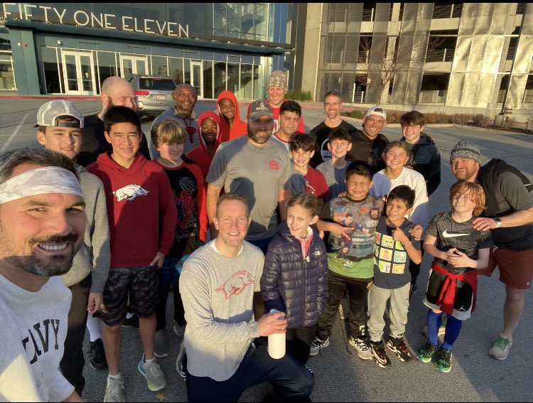 Another great Shorty Saturday with <a href="/F3NWArkansas/">F3 Northwest Arkansas</a> these young men and women chose to show up early on a Saturday and learn about leadership. Got a young person in your life? Reach out for more info. <a href="/F3Swt/">F3SWT</a> <a href="/F3Nation/">F3</a>