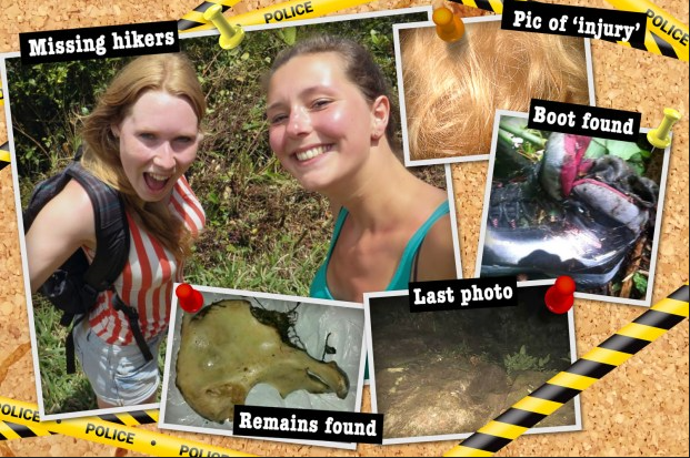 *HILO*
2 jóvenes holandesas se perdieron en la inmensidad de la jungla panameña y algunos de sus huesos fueron hallados al cabo de los meses. A día de hoy sus muertes siguen siendo un misterio. Hay gente que apunta que sus muertes fueron accidentales y otros a que fue un crimen: