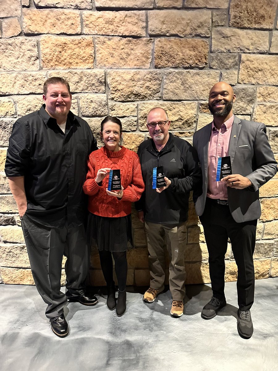 Congratulations to our 2023 Monica J. Dittmer PRIDE +1 Award Winners!! From
the Board of Directors - <a href="/MossyMoss86/">Kissom J.</a> and Randy Glidewell! From our staff - <a href="/Mjhill1221/">Megan Hill</a> and Alissa! 

BGCLK is so lucky to be impacted by positive role models who do whatever it takes for #GreatFutures