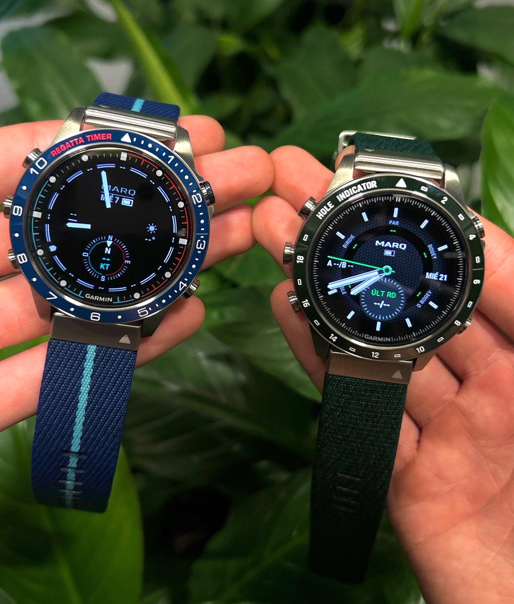 GPSSTOCK's tweet photo. Marq Captain (Gen 2) &amp; Marq Golfer (Gen 2)

La búsqueda de la excelencia surca nuevos mares y te acompaña en todos los campos ¡Hay un Marq Gen 2 que se adapta a ti y a tus necesidades!

#Garmin #Wellness #Golf #Athlete #Sport #MARQ #Captain https://t.co/MgK9OE6Vwo