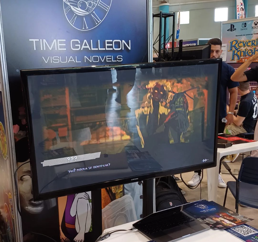 timegalleon's tweet photo. Today Time Galleon is at Dream Fest, in Porto Alegre!

Visitors can stop by our booth and play the Nowhere Manor demo 🩷

#timegalleon #dreamfest #nowheremanor #indiegames #freedemo #visualnovel https://t.co/60KdobETAb
