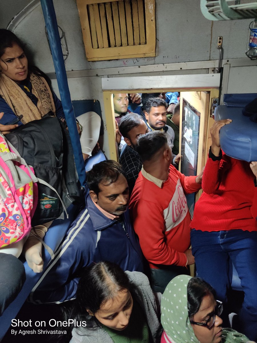agresh_iitr's tweet photo. This is the situation of Indian Railways. Unbelievable! Disgusting! 
Somehow boarded the train in a 3AC coach, for which I paid 6000 in tatkal reservation. 
@PMOIndia
@RailMinIndia 
@RailwaySeva 
@officecmbihar @News18Bihar @BJP4Bihar https://t.co/3MYbQbfWM8