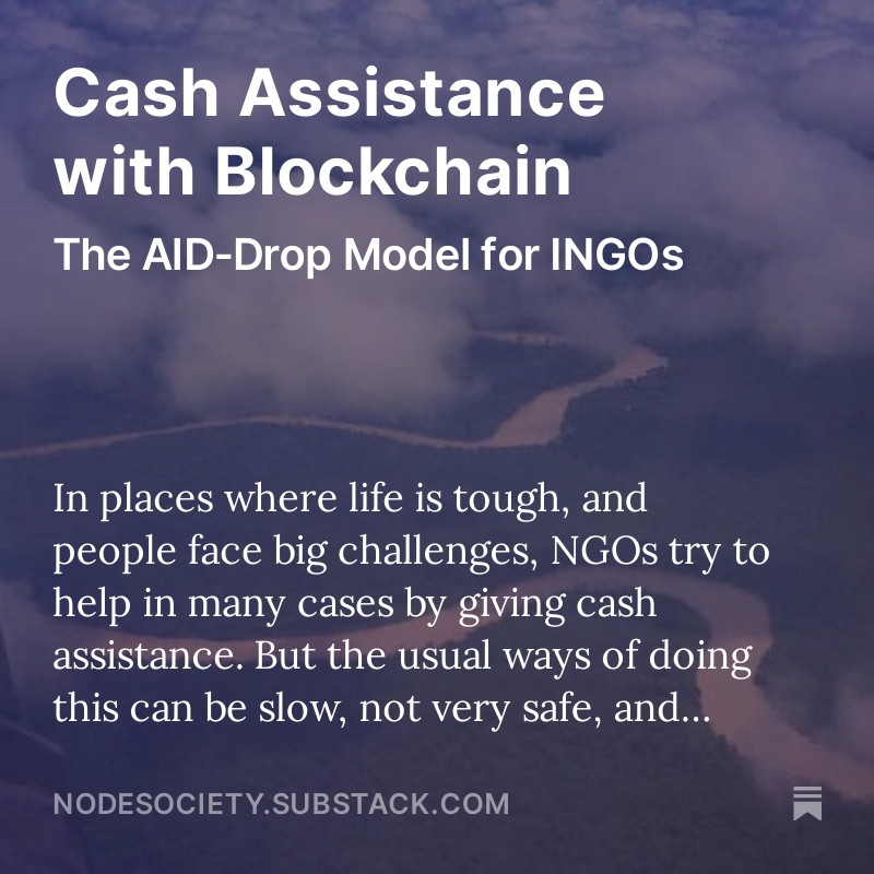 glitch_02__'s tweet photo. My most recent post related to Blockchain implementation models is out! give me a read and let´s connect if you think we can collaborate to build an open and more inclusive society.

https://t.co/fN0VDObuwL https://t.co/oYI8SLKCm2