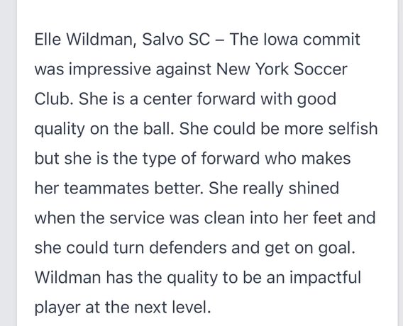 Thank you <a href="/PrepSoccer/">Prep Soccer ⚽️</a> for the recognition!
<a href="/SalvoSCGA/">Salvo Girls Academy</a> <a href="/GAcademyLeague/">Girls Academy</a>