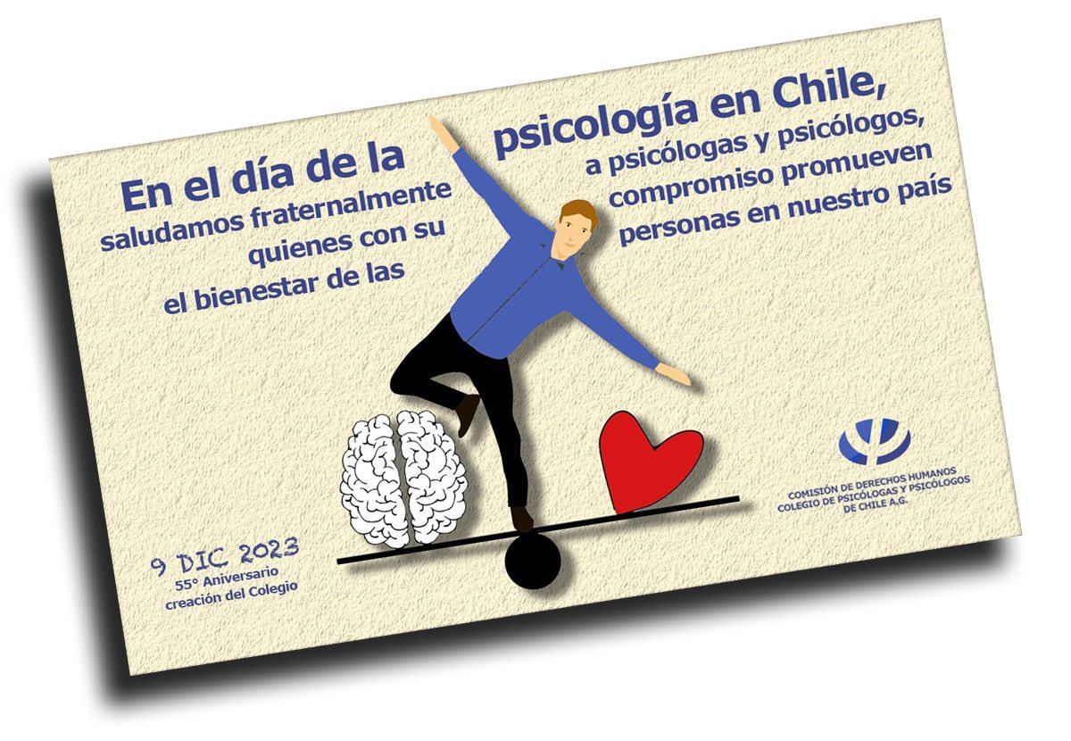 Comisión DDHH Colegio Psicólogos de Chile tweet media