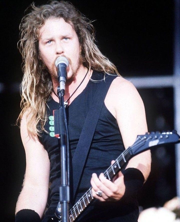 James Hetfield in Italy,1991