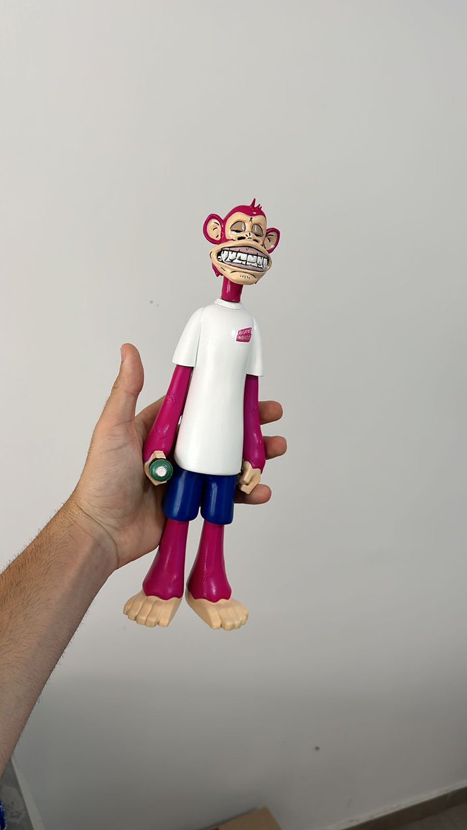 ABoredToy's tweet photo. Ape Basel is so bored😮‍💨

Find me at @boredevents &amp; @boringyachts events👀

@BoredApeYC https://t.co/85DOyxHISg