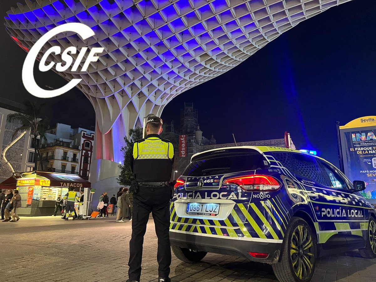 CSIF_PoliciaSev's tweet photo. ⚠️ La Jefatura de Policía Local está improvisando. 
❌️ La falta de organización y planificación durante este fin de semana ha provocado que estén llamando a policías de descanso para ofrecerles trabajar por horas extras y pedirles a los que están trabajando que doblen turno.
👇 https://t.co/XqCdzz3G28