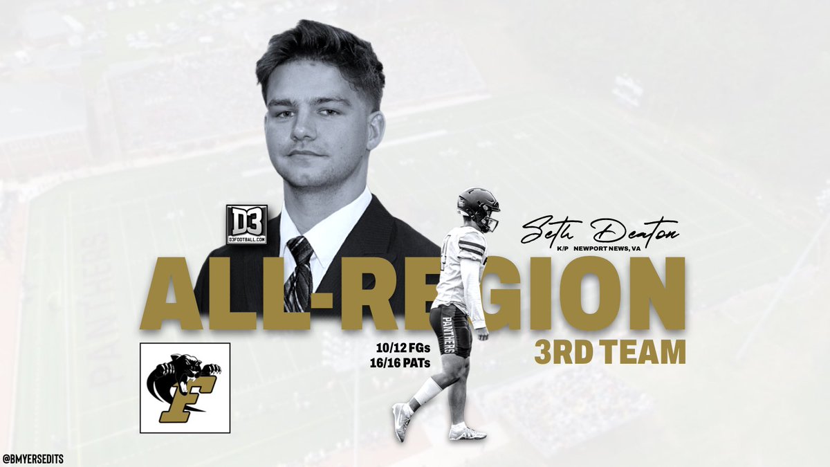 Blessed to be named to the D3 3rd Team All-Region 3 team!