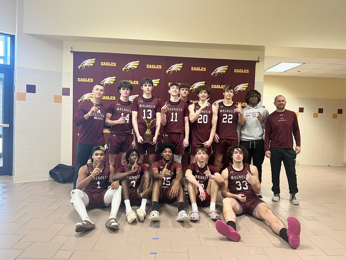 Magnolia Bulldogs defeat Grapeland 52-38 in their final game of the Fairfield invitational. The Bulldogs were led in their final game by Dylan Kathmann who led the team in scoring with 24 points and 7 rebounds! The Bulldogs went 4-0 in the tournament and took first place!