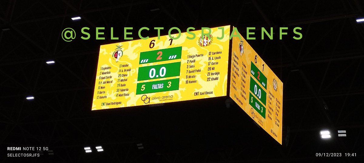 SelectosRJaenFS's tweet photo. @JaenFS @fsalagarcia @teledeporte Remontada, épica, histórica del @jaenfs por 6️⃣ - 1️⃣ @fsalagarcia , decano del #Fútsal Español 🇪🇦

¡¡CLASIFICADOS para #CopaDeEspañaFS !! 21-24 de marzo #Cartagena

24 marzo es Domingo de Ramos

🏟️ #PDOA #Jaén https://t.co/4NSq8RTmHO