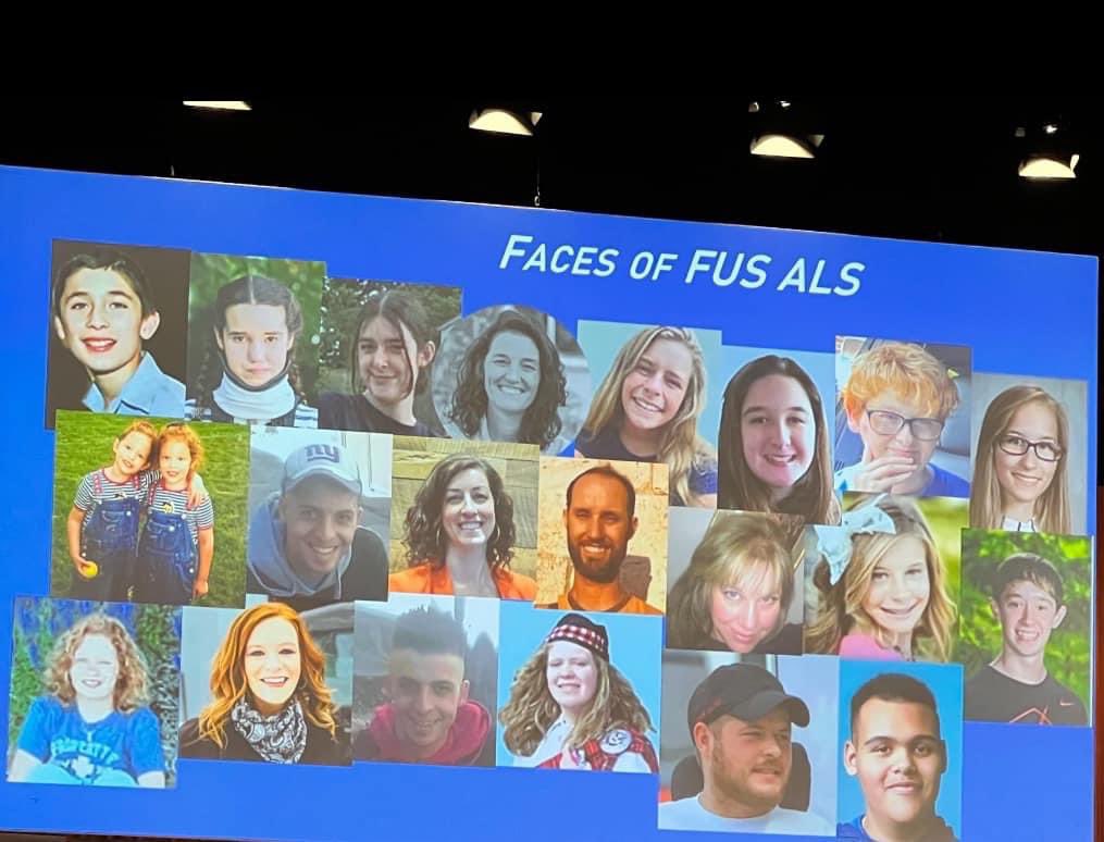 TeamJacobWV's tweet photo. Standing ovations for the “Dr Lalji” award recipient - for the development of #Jacifusen (#ION363), a gene therapy for FUS-ALS - Dr. Neil Shneider!
These are the faces of FUS ALS.
Some of these beautiful heroes have left us, but thanks to their courage, many others still fight! https://t.co/5GMT3VX6XI