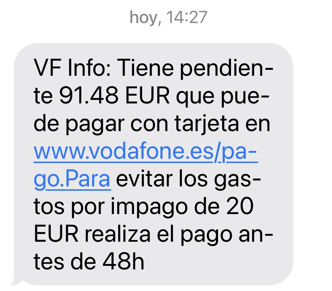 (XIII) Me contacta ahora <a href="/vodafone_es/">Vodafone España</a> cuando tienen toda la documentación, desde la oferta FRAUDE (reconocida así por sus teleoperadores al reclamar) a capturas,fechas y datos todo desde HACE 6 MESES cuando di la baja.Y aún (vean)exigen permanencia por sms🤣Seguiremos informando