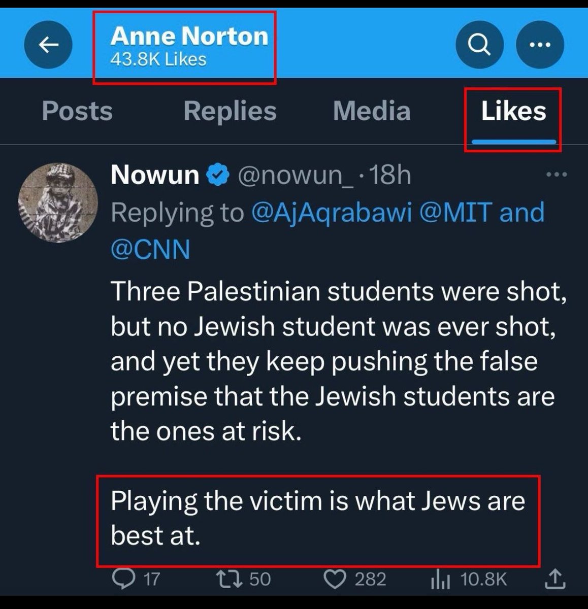Allow me to introduce you to Prof. Anne Norton (@annenortonnow), a Distinguished Antisemitic Professor of Political Science at @Penn. Prof. Norton liked a post stating, 'Playing the victim is what Jews are best at,' referred to the brutal rape of a Jewish woman as 'alleged,' and…