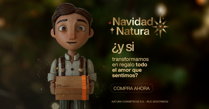 Los #RegalosNatura tienen como ingrediente mágico el amor: amor con el otro y con el mundo ¿Y si en esta Navidad transformamos en regalo todo el amor que sentimos? Demuestra lo que sientes con los regalos de #NavidadNatura   natura.com.pe/c/navidad-natu…