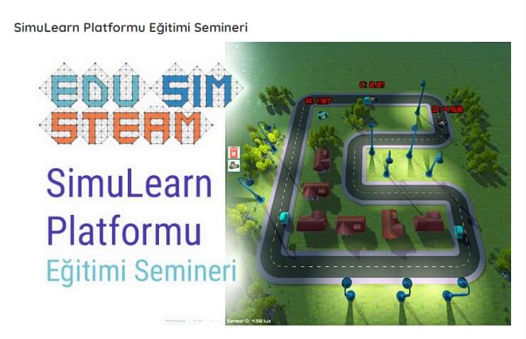 MEB YEGİTEK Edusim Steam projesinin yenilikçi çıktılarından biri olan simuLearn platformunun tanıtılması, STEAM ve yenilikçi eğitim uygulamalarına rehberlik etmesi ve destek olması amacıyla ÖBA'da eğitim içeriği yayınlamıştır.⤵️
🔗 oba.gov.tr/egitim/detay/s…
<a href="/mebyegitek/">Yenilik ve Eğitim Teknolojileri Genel Müdürlüğü</a> <a href="/edusimsteam/">edusimsteam</a>