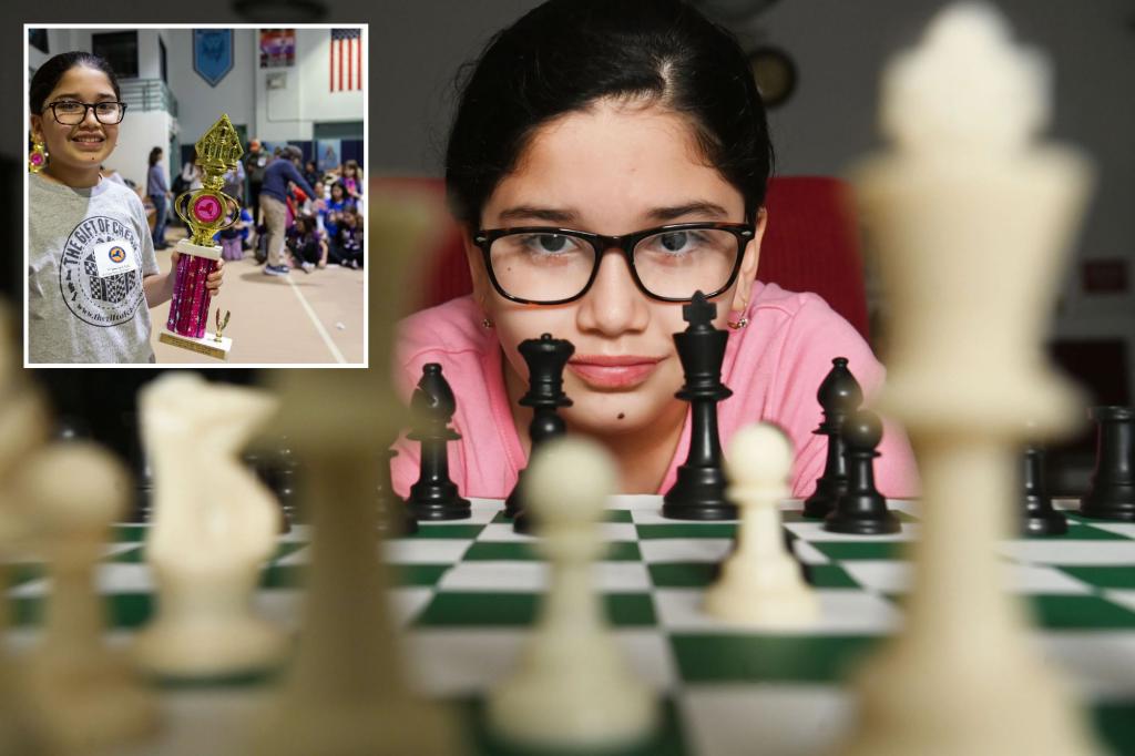 nypost's tweet image. NYC migrant student becomes chess prodigy after just one year of playing trib.al/9D2egGc