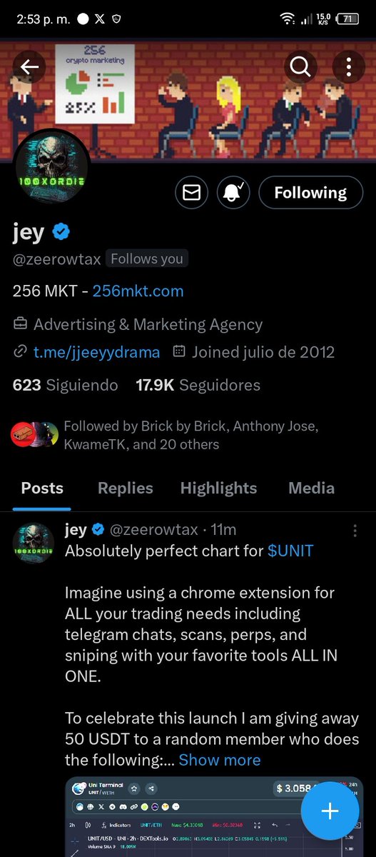 Manifest1love's tweet image. @Lina_CryptoA and @AnthonyM73573 review this project looks interesting #UniTerminal 👀🔥☺️