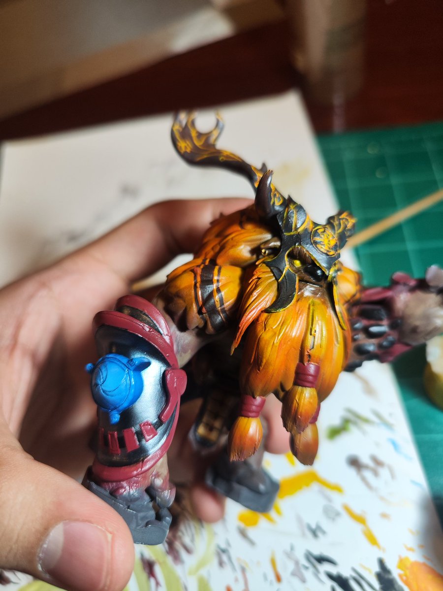 HobbyLifeStudio's tweet photo. Commission #4
3D Print - Davidismacab - Earthshaker Arcana (DOTA 2)
เป็นช่างสักหนึ่งวัน นั่งเพ้นท์ลายบนตัวด้วยสีCitadel Rhinox hide
พรุ่งนี้มาย้ำอีกที
#WIP #HobbyLifeStudio #ホビーライフスタジオ #3DPrint #EarthshakerArcana #DOTA2 https://t.co/h58MHhJriN