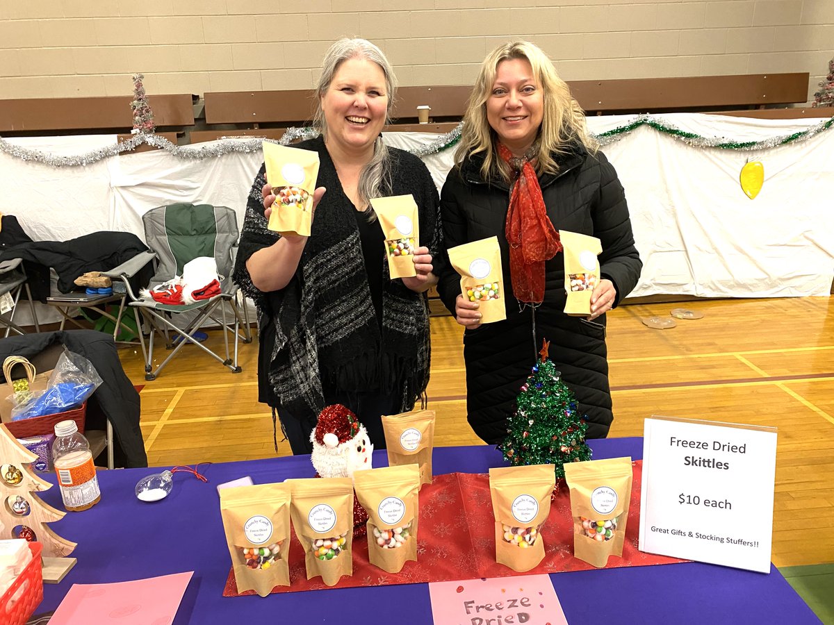 Amazing and creative local entrepreneurs at Quigley Elementary School’s Christmas Craft Fair #SmallBusinessSaturday #FallinLovewithLocal #SmallBusinessEveryDay