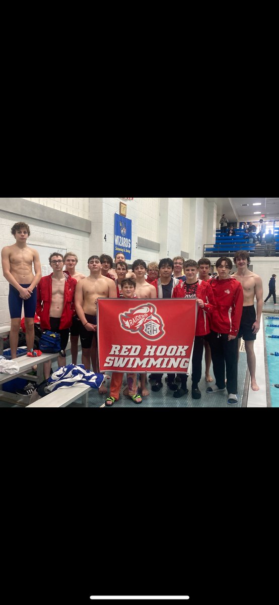 Red Hook Athletics (@rh_athletics) on Twitter photo Boys Swim wins the Wizard invite today! Owen Daniels with a state cut while winning both the 200 IM and 100 back, and Edmund Wilson also gets the state cut in 100 back taking second to Owen! <a href="/rhcsd/">Red Hook Schools</a> <a href="/RedHookSeniorHS/">Red Hook High School</a> <a href="/JanetWarden/">Dr. Janet Warden</a> Boys Swim wins the Wizard invite today! Owen Daniels with a state cut while winning both the 200 IM and 100 back, and Edmund Wilson also gets the state cut in 100 back taking second to Owen! <a href="/rhcsd/">Red Hook Schools</a> <a href="/RedHookSeniorHS/">Red Hook High School</a> <a href="/JanetWarden/">Dr. Janet Warden</a>