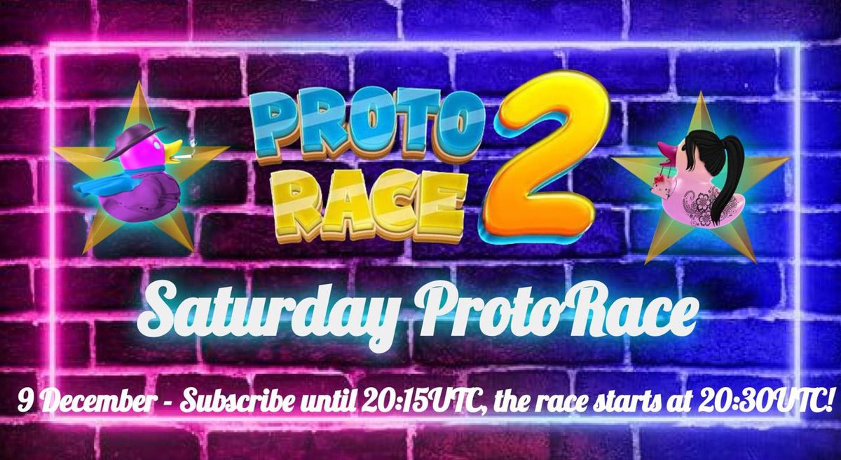 ProtoRace 🦆🏁 tweet media