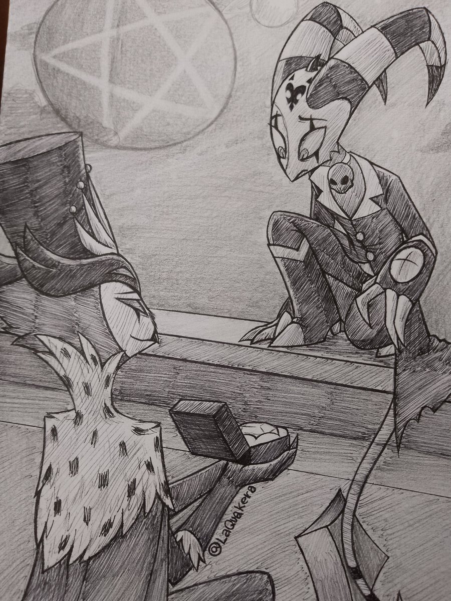 🌕💔

#myart #HelluvaBoss #HelluvaBossFanart #HelluvaBossStolas #HelluvaBossBlitzo #Stolitz #Stolas #justl