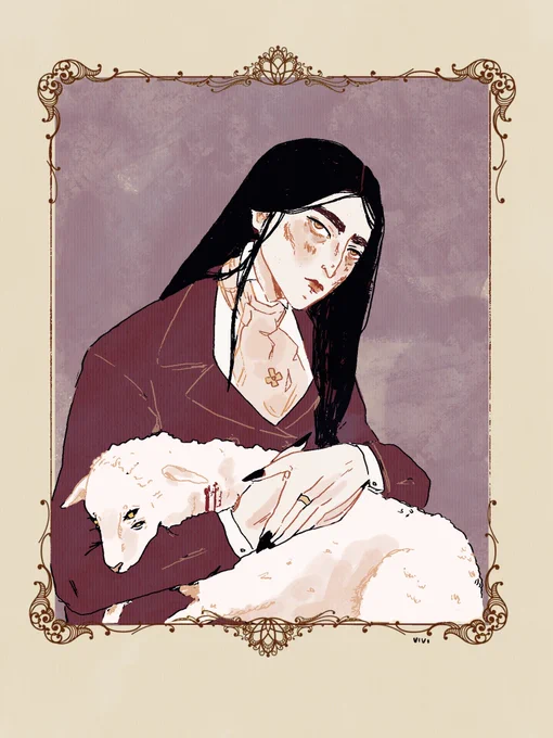 portrait of a vampire 