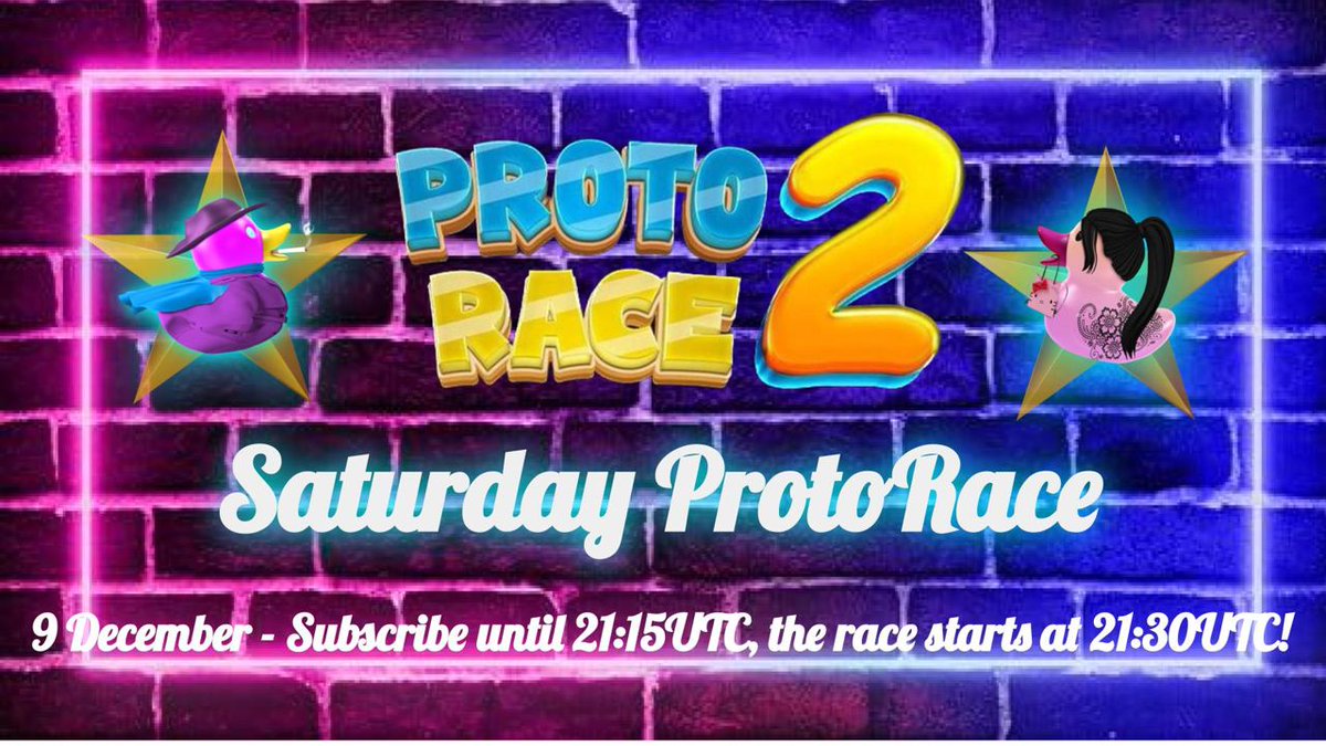 ProtoRace 🦆🏁 tweet media