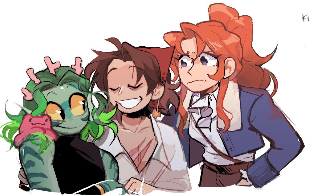 Have fun with the episode yall. I need to sleeP.  Some doodles I managed to do