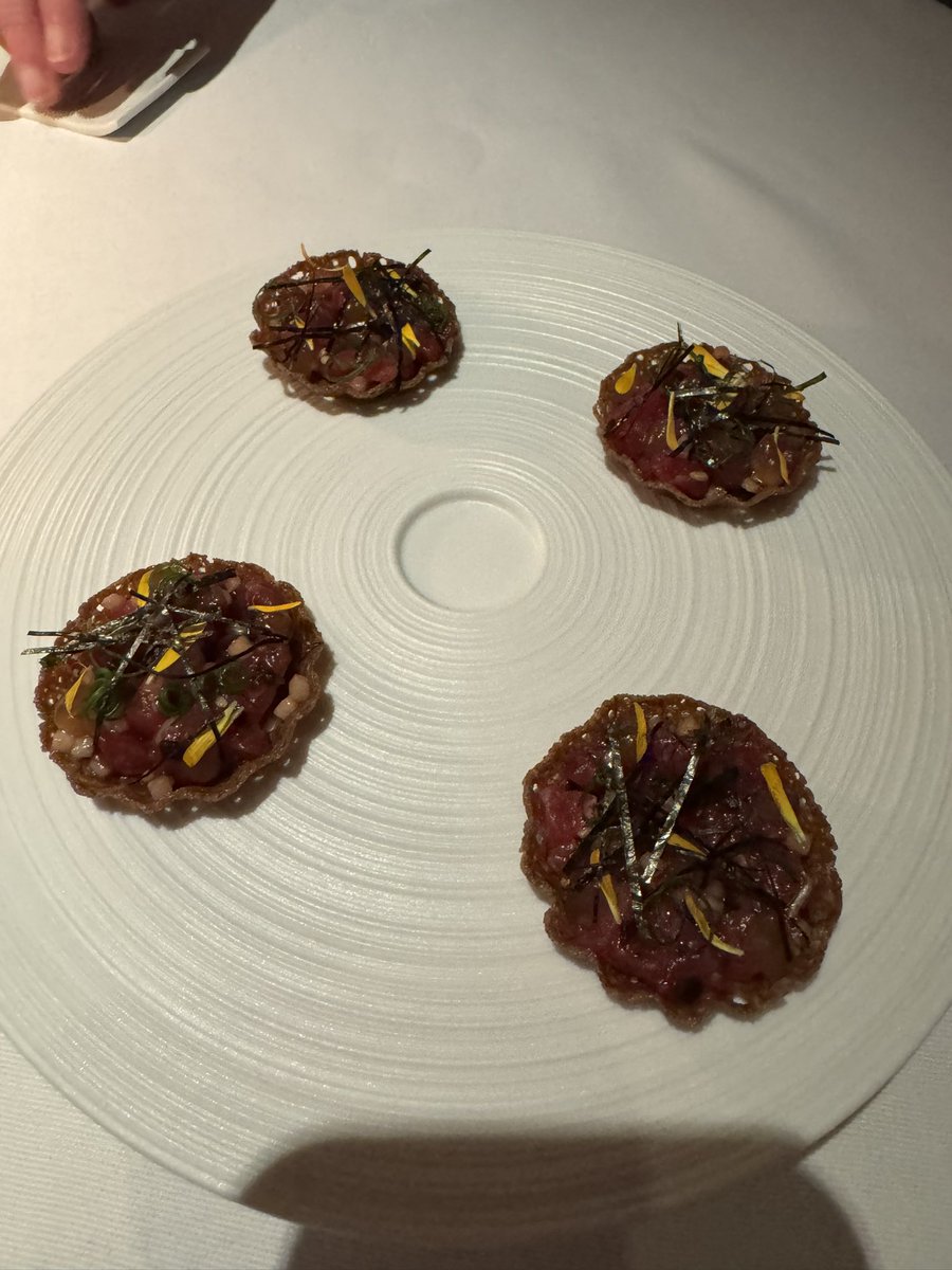 So we are off and running with my favourites. <a href="/restaurant_gr/">Restaurant G. Ramsay</a> #restaurantgordonramsay #foodies #michelin