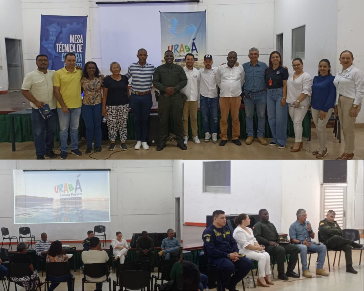 urabaculturap's tweet photo. La Corporación urabá cultura puerto en el desarrollo de su plan maestro urabá cultura puerto, reúne a representantes de distintos sectores de la sociedad del Municipio los cuáles se movilizaron e instalaron junto la Corporación Urabá Cultura Puerto la 1ra Mesa Técnica de Apartado https://t.co/9ZGbQGlpJW