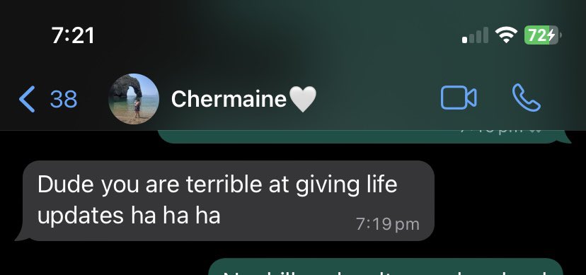 BeecheyKatie's tweet photo. There’s got to be one chaotic friend and I think it’s me? https://t.co/gIYarcanmp