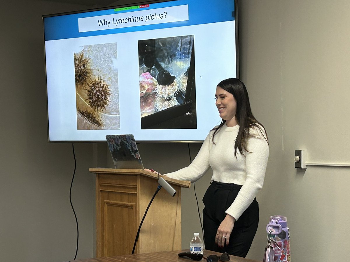 Congrats to Lauren for her Masters Proposal defense ✅ …the very first from our lab 🥹 She was AMAZING 🤩 #newPI