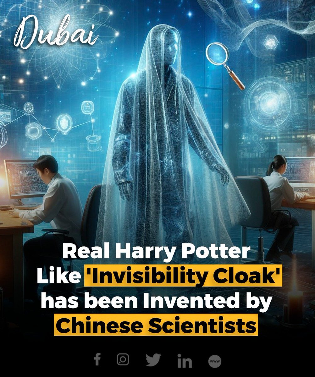 RealStartupDXB's tweet image. Chu Junhao, a Chinese researcher, has made groundbreaking strides in optical technology, introducing a real-life invisibility &quot;cloak&quot; that challenges traditional concepts of visibility. 
#InvisibilityCloak #OpticalTechnology #ChuJunhao #Innovation #Science