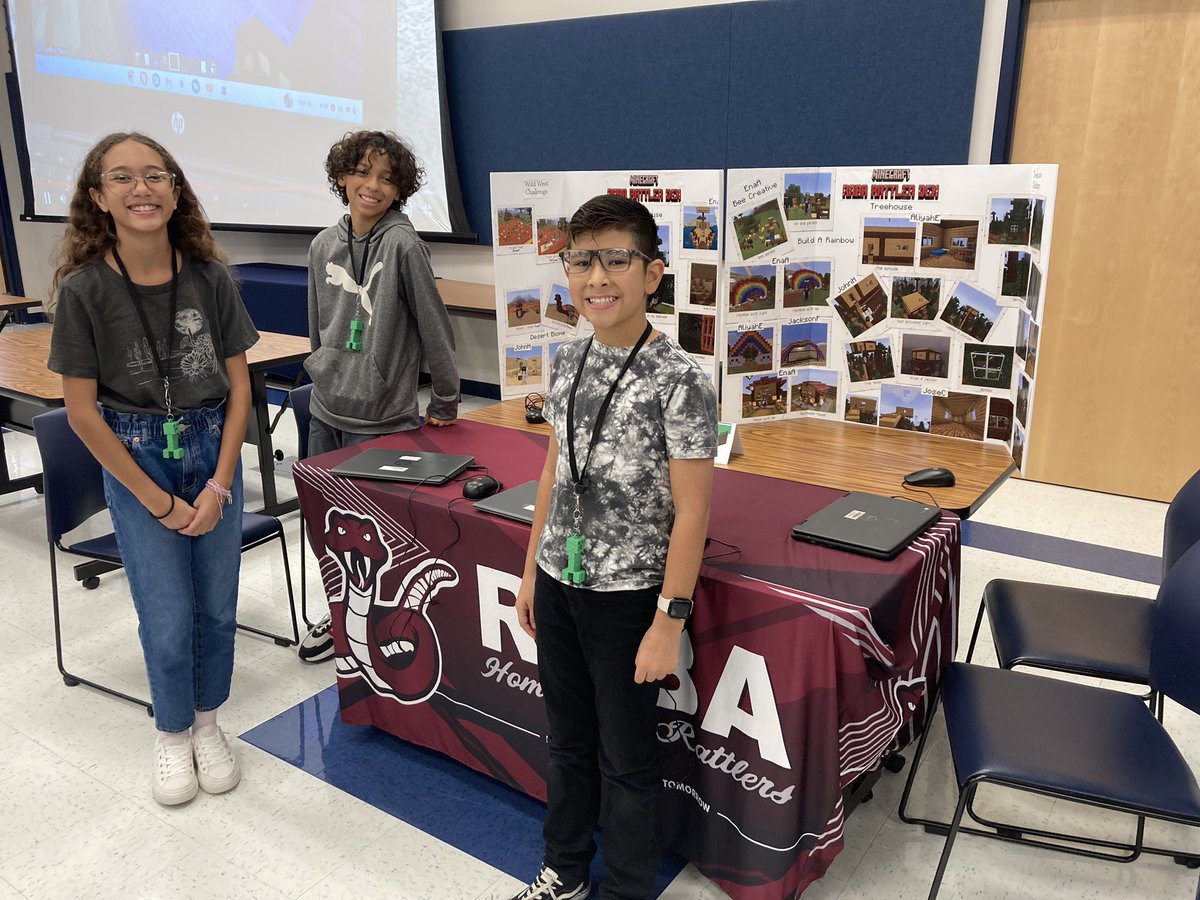 GracefulSTEM's tweet photo. Congratulations to our Raba Esport Explorers for participating in the first year’s pilot program. They were able to showcase their work today and observe the middle and high school competitions. #RabaSTEM #NISDesports @NISDSTEMLabs https://t.co/D2MJE3CCxO
