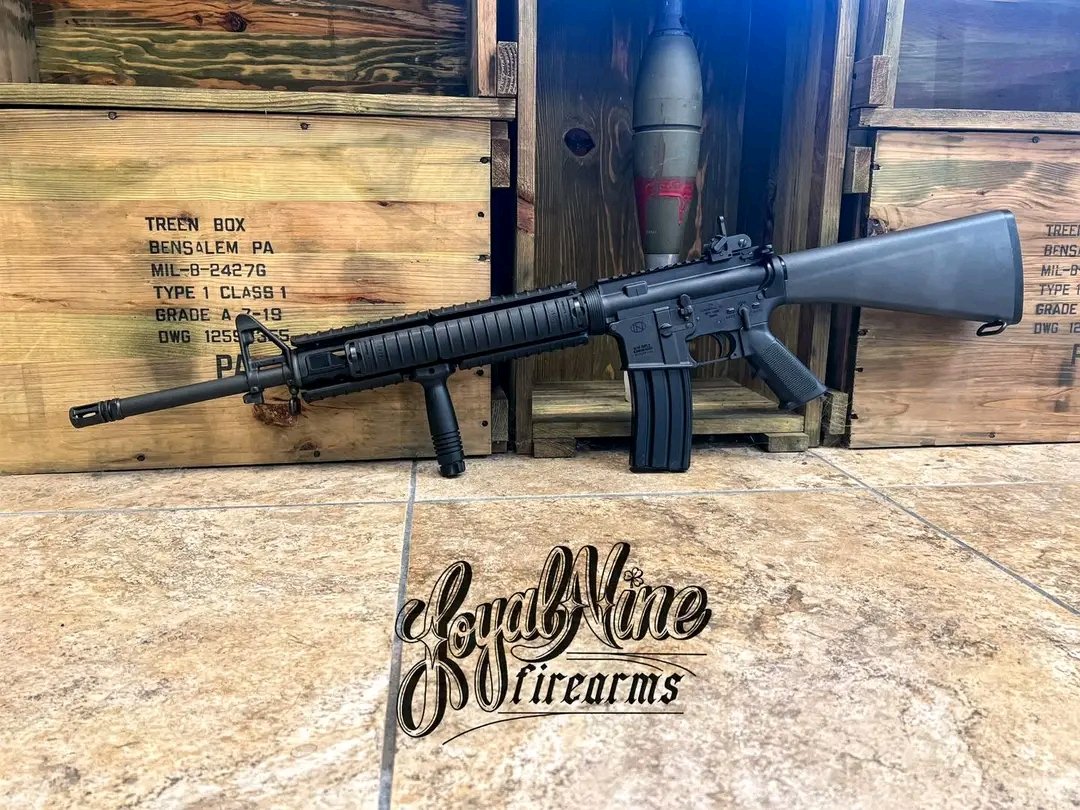jrmccollum2's tweet photo. USED: FN Military Collector M16 chambered in 5.56 https://t.co/VTDaZqURCn