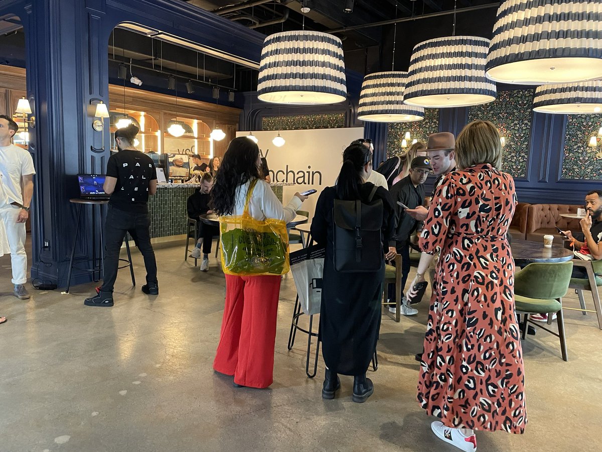 paulbarron's tweet photo. Big updates coming from @coinbase #basehouse at #ArtBasel2023 https://t.co/eiLzhvsH67