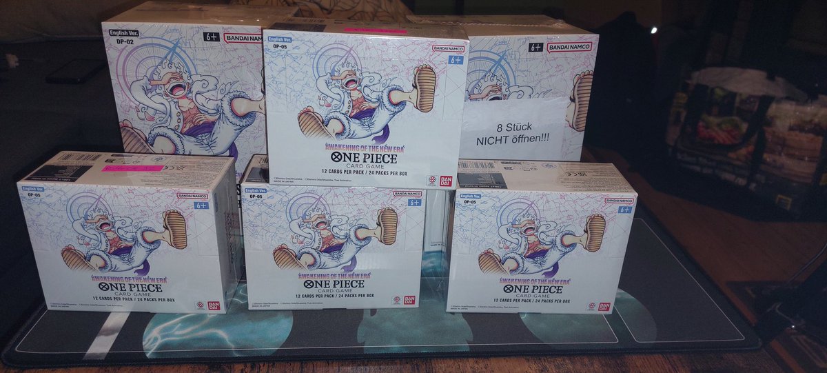 Big Opening live auf Twitch Gebruedergames #onepiece #op #piece #op05