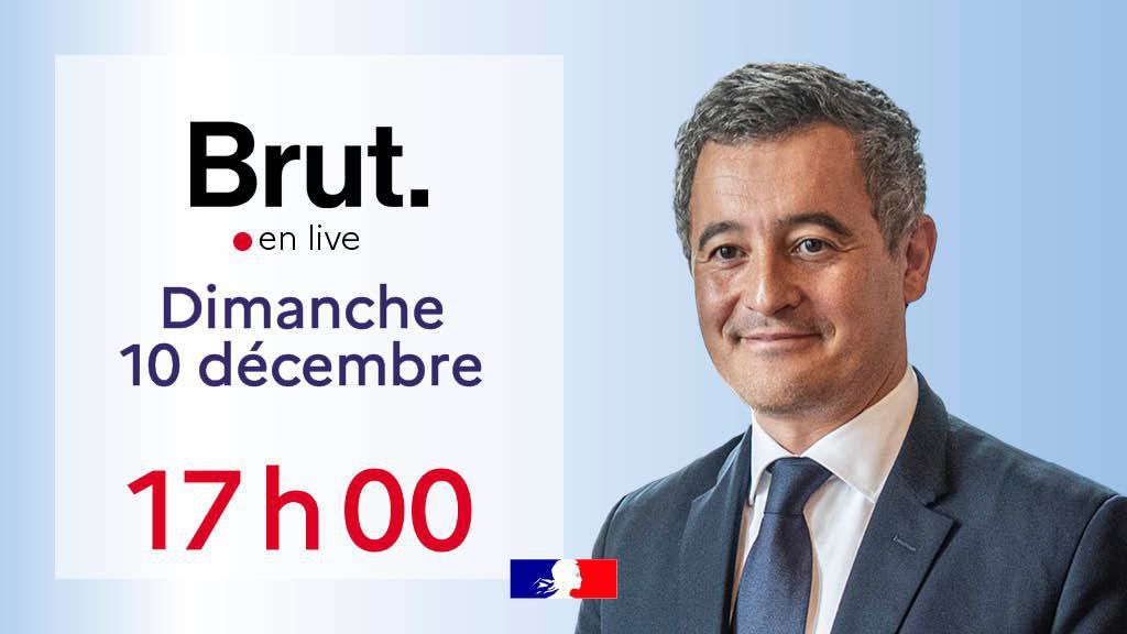 Retrouvez-moi demain à 17h00 #EnDirect sur @brutofficiel