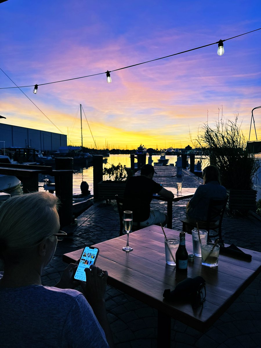 Dinner at The Docks. 

 #keywest #flkeys #lovefl #duvalstreet #oldtownkeywest #florida #keywestvacation #keywesttravel #christmas #santa #happyholidays