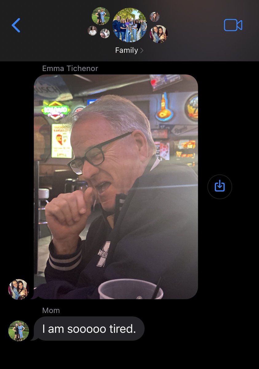 madginder's tweet photo. Mom - “I am sooooo tired” 

Prayers for Rob…and Liz during this difficult time. https://t.co/apfDGK7xjf