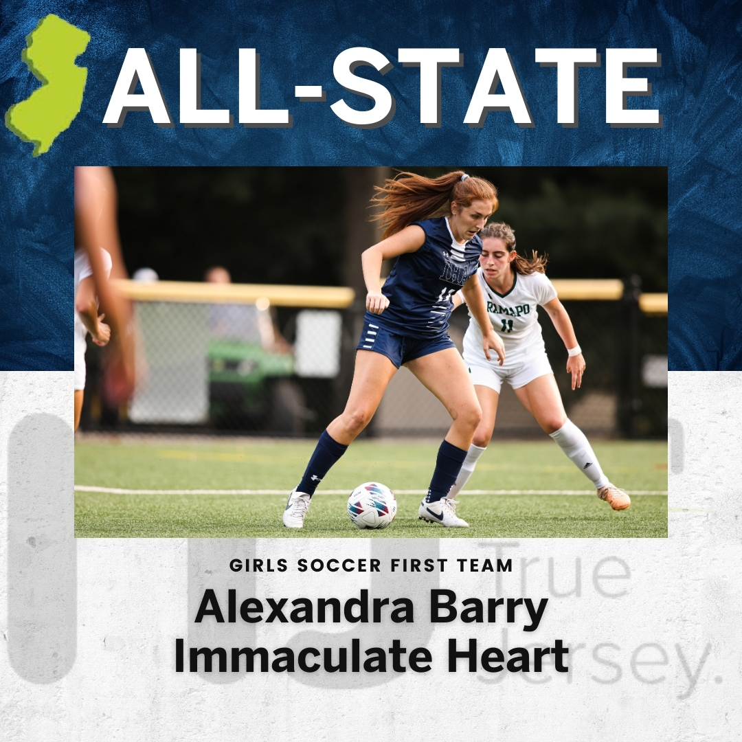 Congratulations to Girls Soccer First Team All-State member, Alexandra Barry of Immaculate Heart!

Read about the All-State teams - nj.com/highschoolspor…