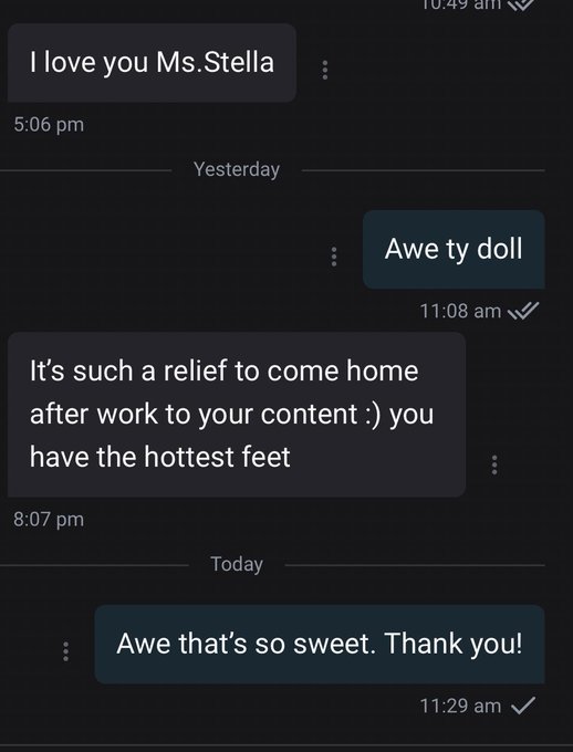 Messages like these from my fan sites are always cherished. https://t.co/9NO6NxP0LG