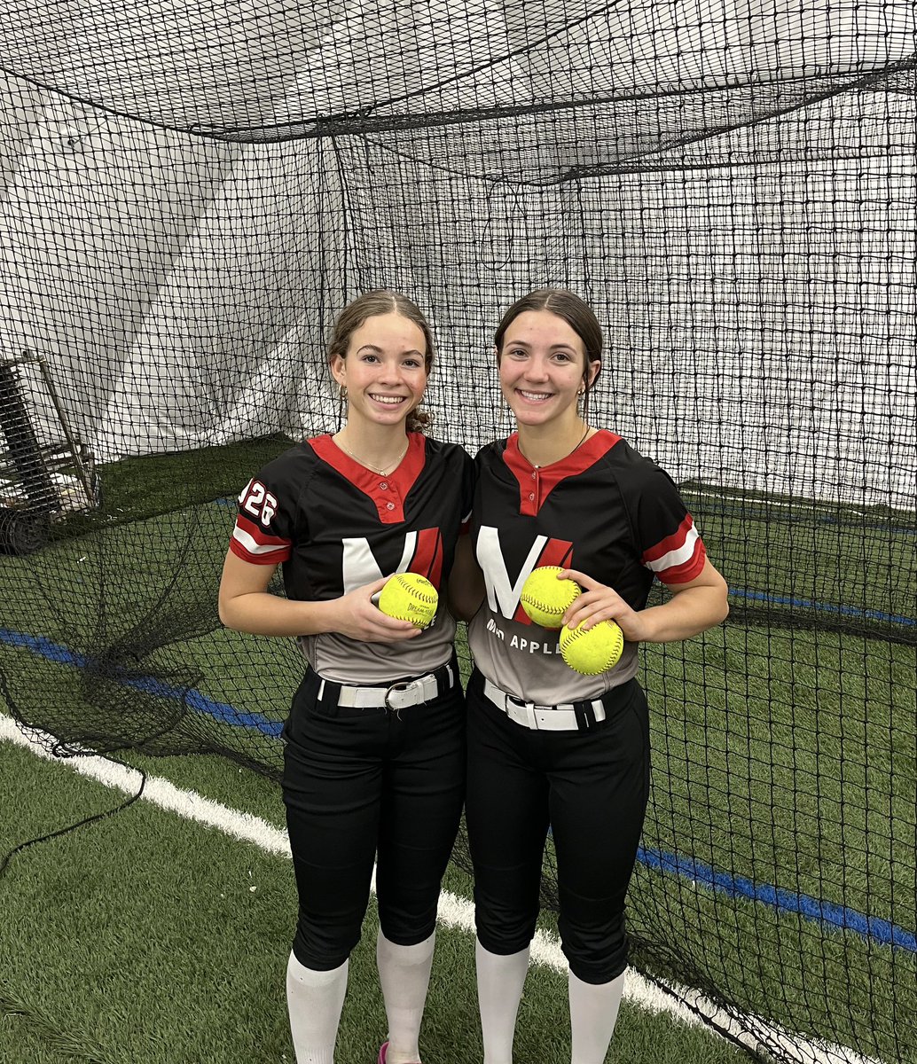 We went 2-0 in pool play today. They had great team effort all around and these two, Brilee Day and Paige Griggs, helping out the offense with one homerun for B Day and two homeruns for Paige! Way to go ladies! 
First game of bracket play tomorrow at 9:15 am. Let's get it!